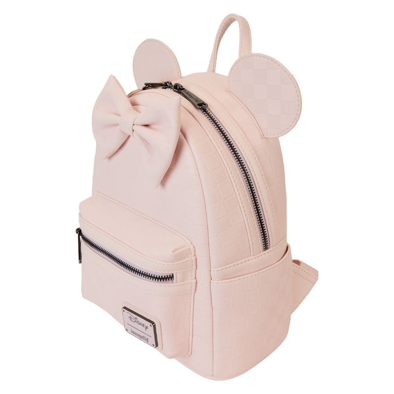 Minnie Mouse Checkered Texture Mini Backpack, , hi-res view 4