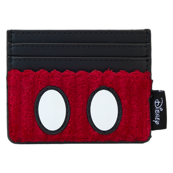 Mickey Mouse Exclusive Plush Corduroy Cosplay Card Holder, Image 1