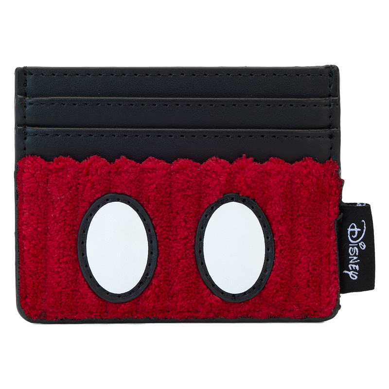 Mickey Mouse Exclusive Plush Corduroy Cosplay Card Holder, , hi-res view 1