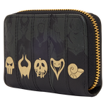 Disney Villains Exclusive Black & Gold Zip Around Wallet, , hi-res view 3