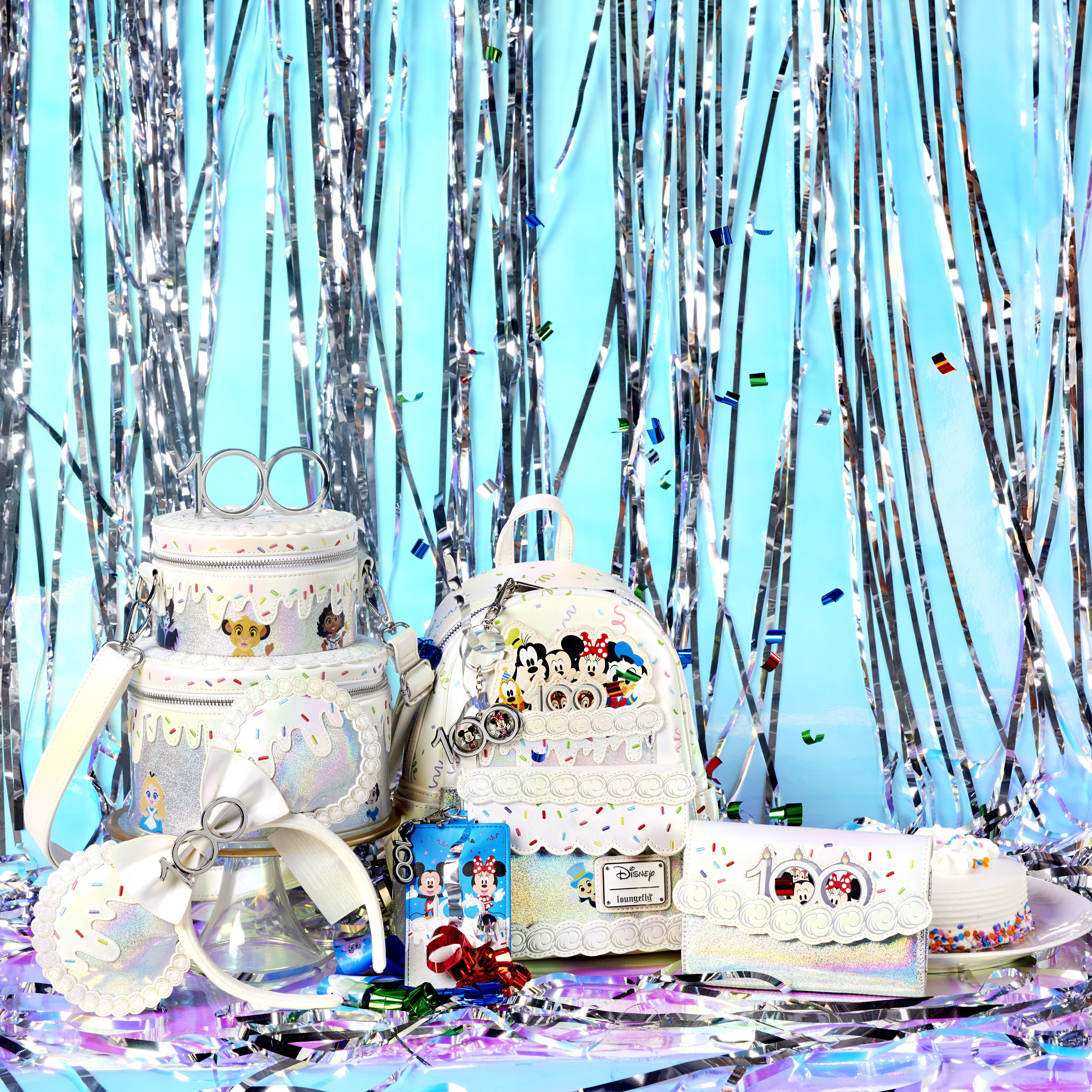 Disney100 Anniversary Celebration Cake Mini Backpack Disney100 Anniversary Celebration Cake Mini Backpack