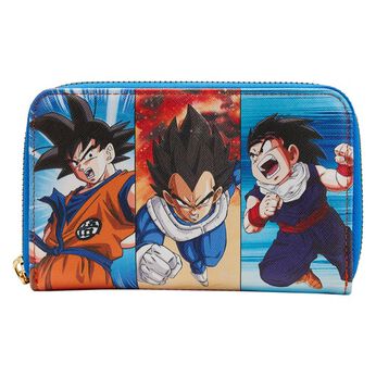 Dragon Ball Z Trio Zip Around Wallet, Image 1
