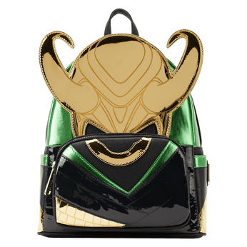 Marvel Metallic Loki Mini Backpack, Image 1