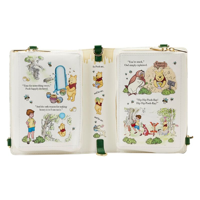 Winnie the Pooh Classic Book Cover Convertible Crossbody Bag, , hi-res image number 6