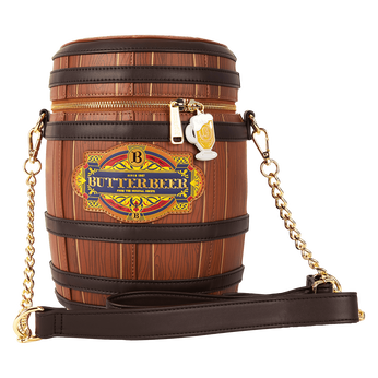 Harry Potter Butterbeer Barrel Scented Figural Crossbody Bag, Image 1