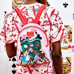 Alice in Wonderland Painting the Roses Red Mini Backpack, , hi-res view 2