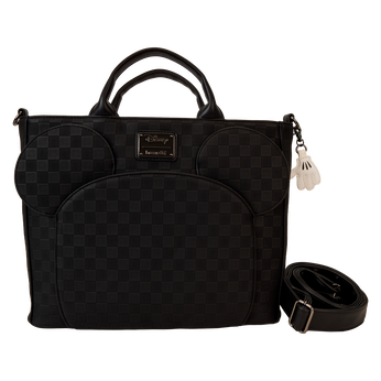 Mickey Mouse Checkered Texture Convertible Backpack & Tote Bag, Image 1