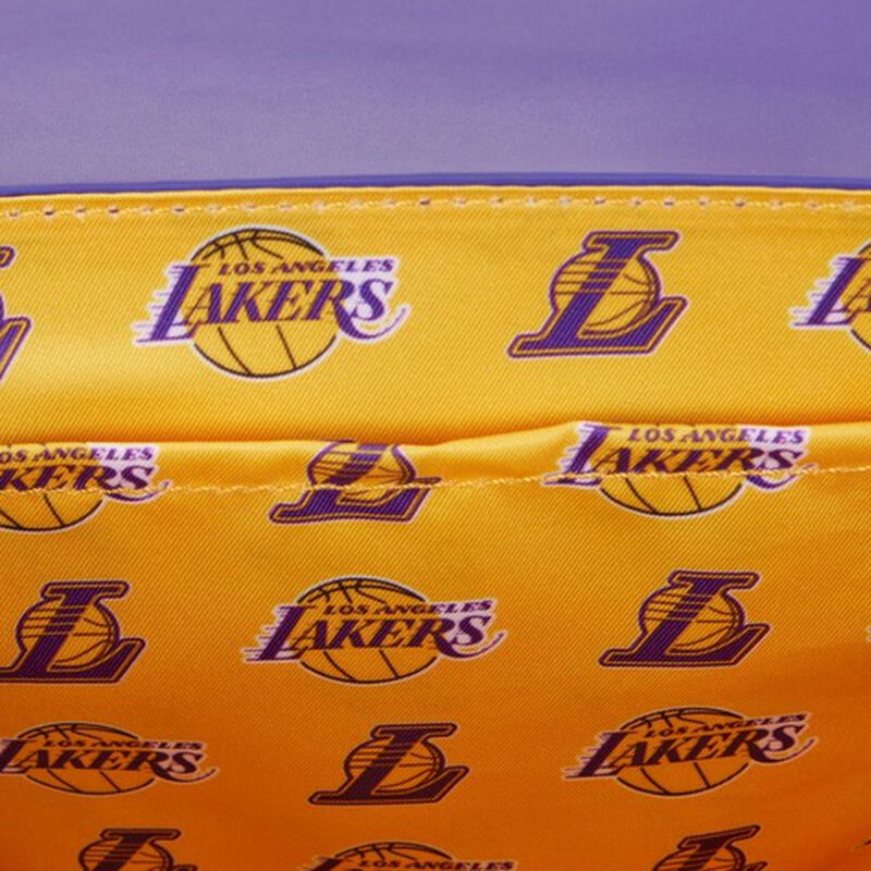 NBA Los Angeles Lakers Logo Crossbody Bag, , hi-res view 6