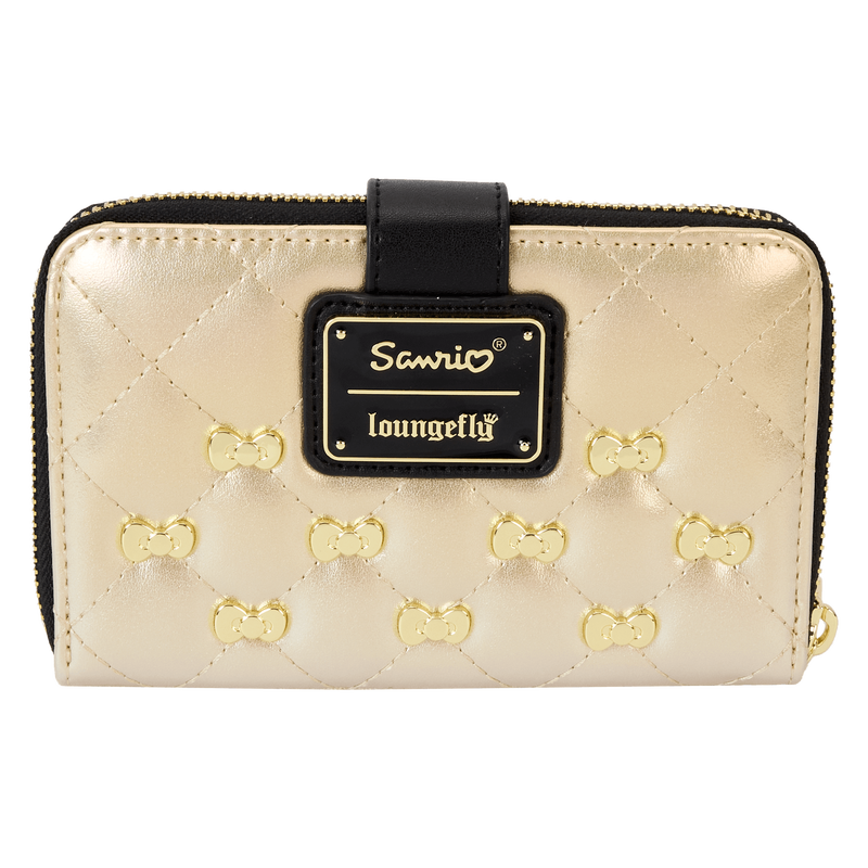 Sanrio Hello Kitty 50th Anniversary Gold Zip Around Wallet, , hi-res view 5