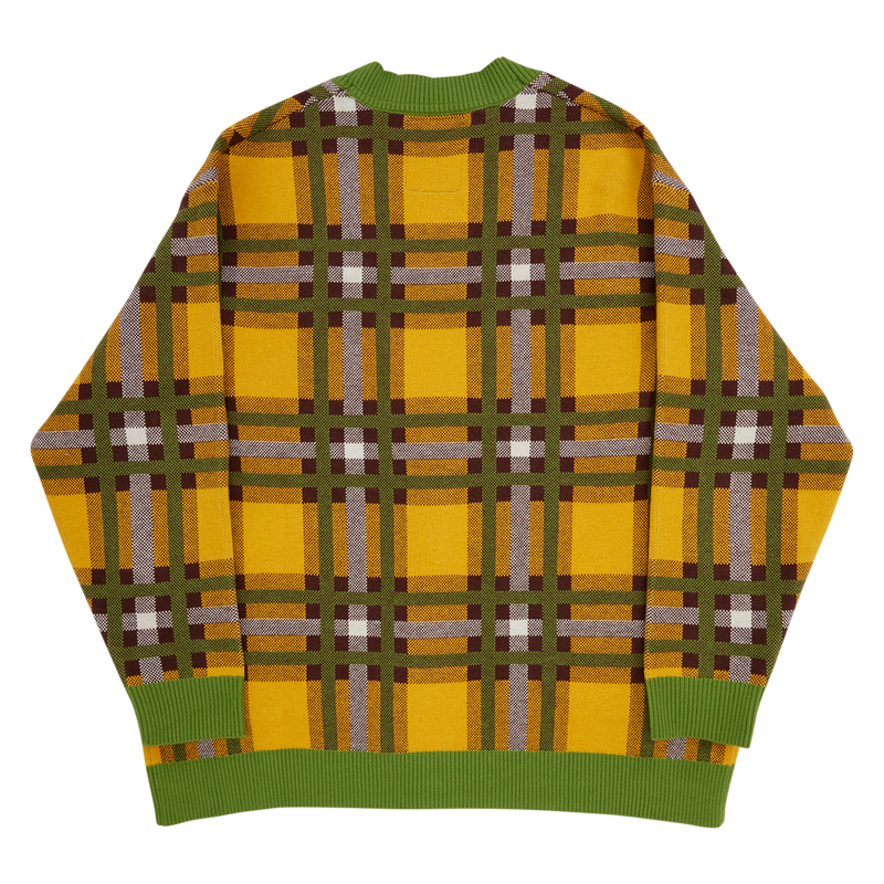 Pluto 95th Anniversary Plaid Knit Cardigan, , hi-res view 5