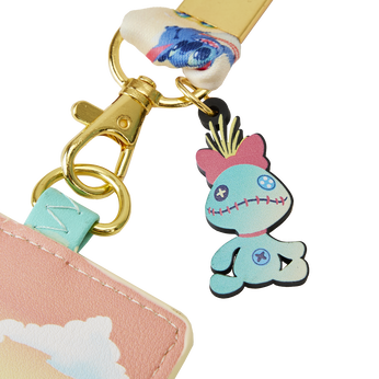 Stitch Sandcastle Lanyard with Card Holder, Image 2