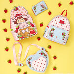Strawberry Shortcake Denim Heart Shaped Figural Crossbody Bag, , hi-res view 3