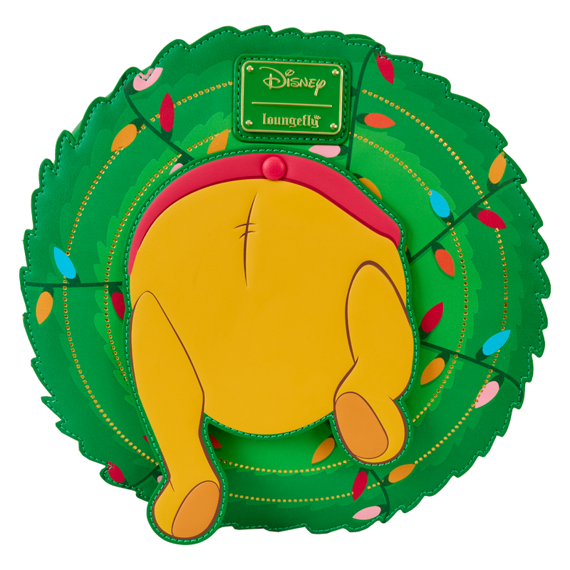 Winnie The Pooh Stuck In Wreath Glow Crossbody Bag, , hi-res view 6