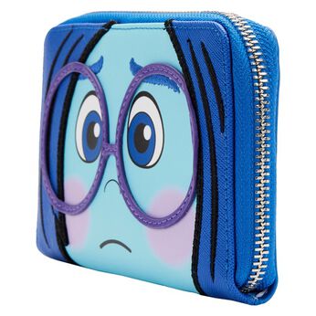 Exclusive - Inside Out Sadness Cosplay Zip Around Wallet, Image 2