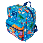 Stitch Camping Cuties All-Over Print Nylon Square Mini Backpack, , hi-res view 4