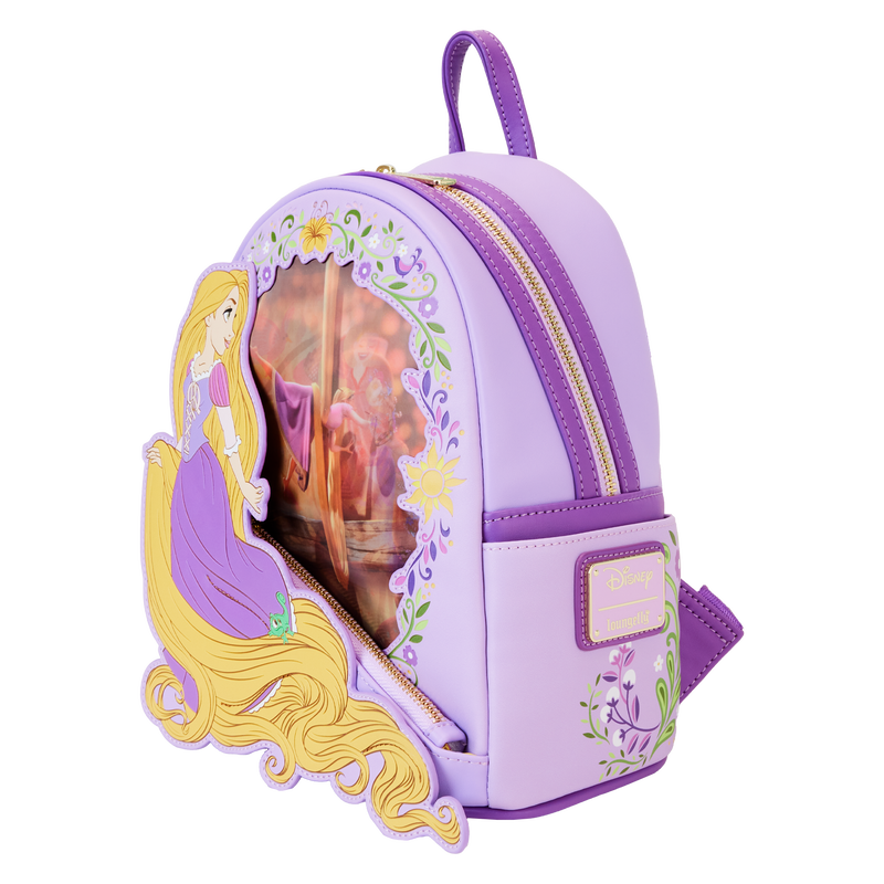 Buy Tangled Rapunzel Princess Series Lenticular Mini Backpack at Loungefly