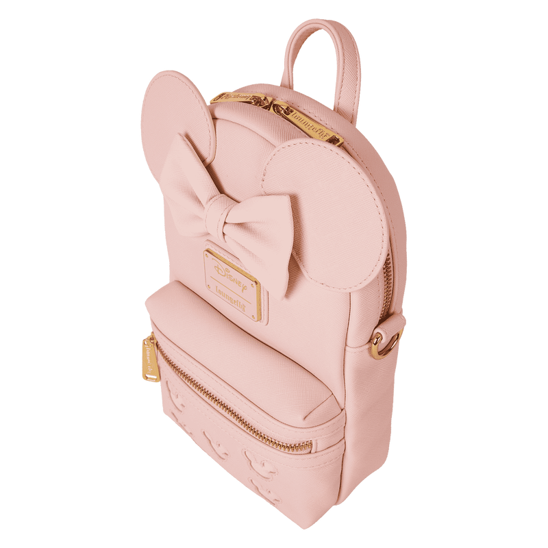 ★LOUNGEFLY★Minnie Mouse Crossbody Bag with Coin Bag Minnie Mouse Exclusive Convertible Sling Crossbody Bag with