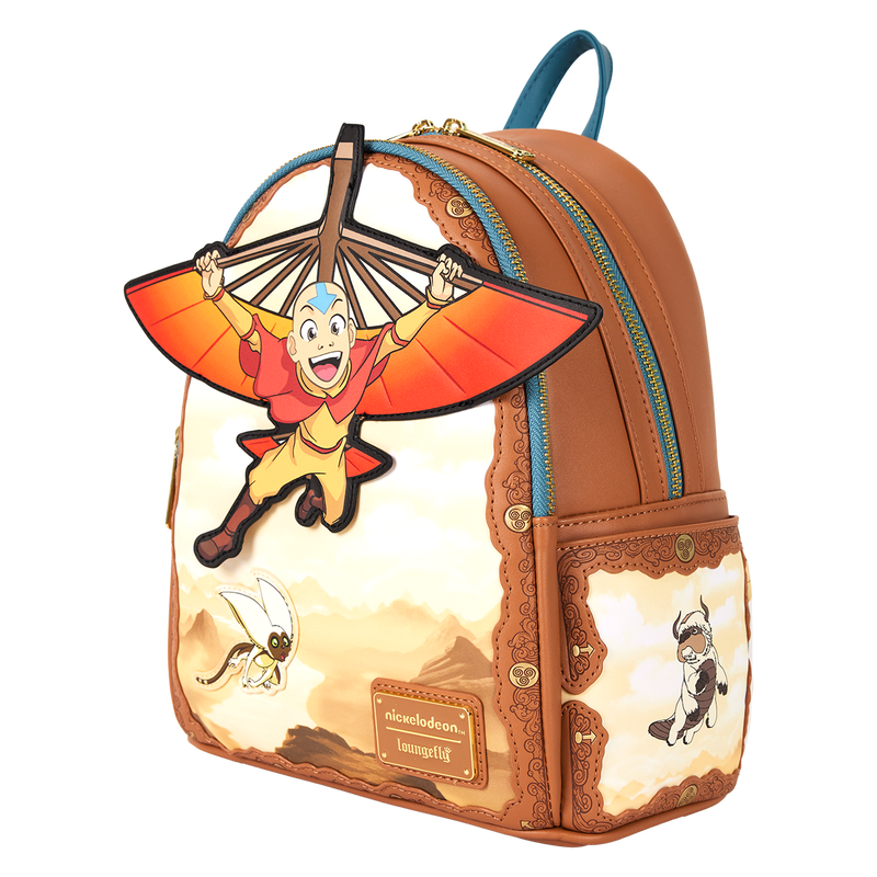 Avatar: The Last Airbender Aang Glider Staff Mini Backpack, , hi-res view 4