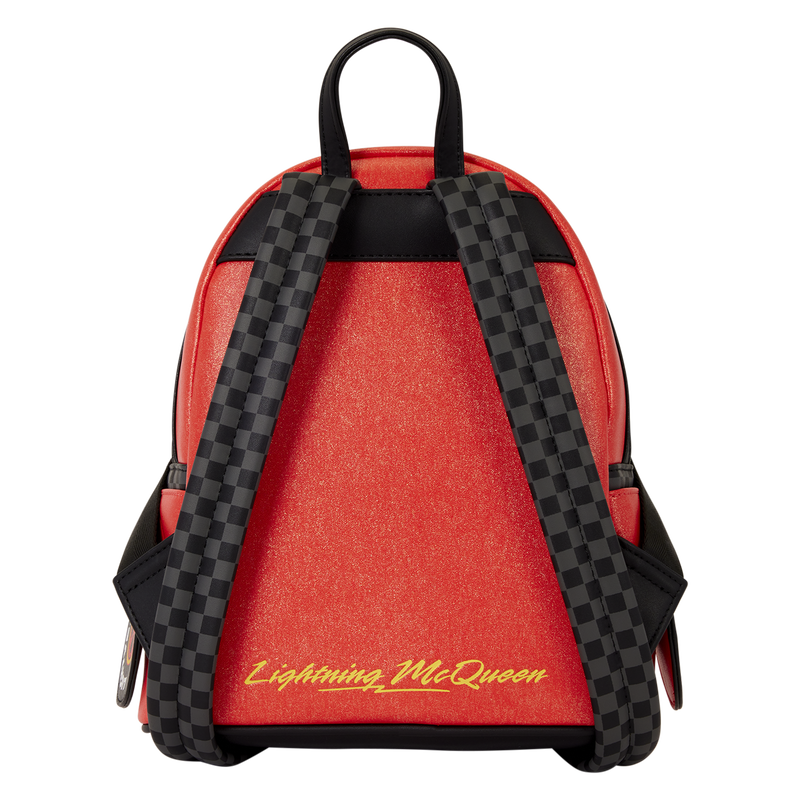 Cars 20th Anniversary Lightning McQueen Cosplay Light-Up Lenticular Mini Backpack, , hi-res view 6
