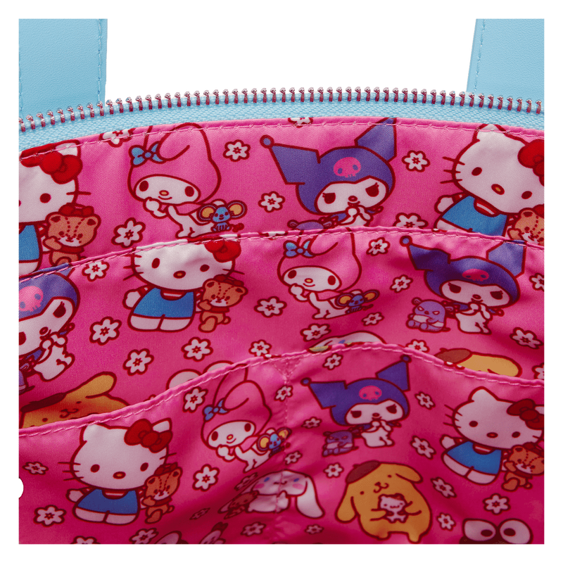 Sanrio Cinnamoroll Cosplay Sherpa Tote Crossbody Bag With Coin Bag, , hi-res view 12