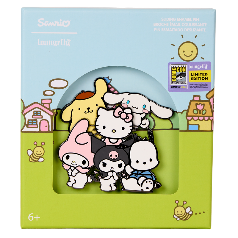 SDCC Limited Edition Hello Kitty & Friends 3" Collector Box Pin, , hi-res view 1