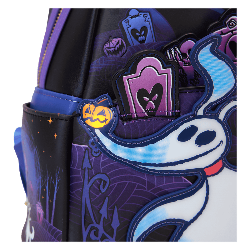 The Nightmare Before Christmas Zero Graveyard Light Up Mini Backpack, , hi-res view 6