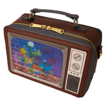 Sesame Street Lenticular Retro TV Triple Lenticular Crossbody Bag, , hi-res view 5