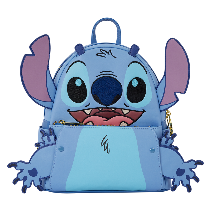 D23 Exclusive Stitch Plush Cosplay Mini Backpack, , hi-res view 2