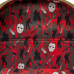 Friday the 13th Camp Crystal Lake Canvas Glow Full-Size Backpack, , hi-res view 8
