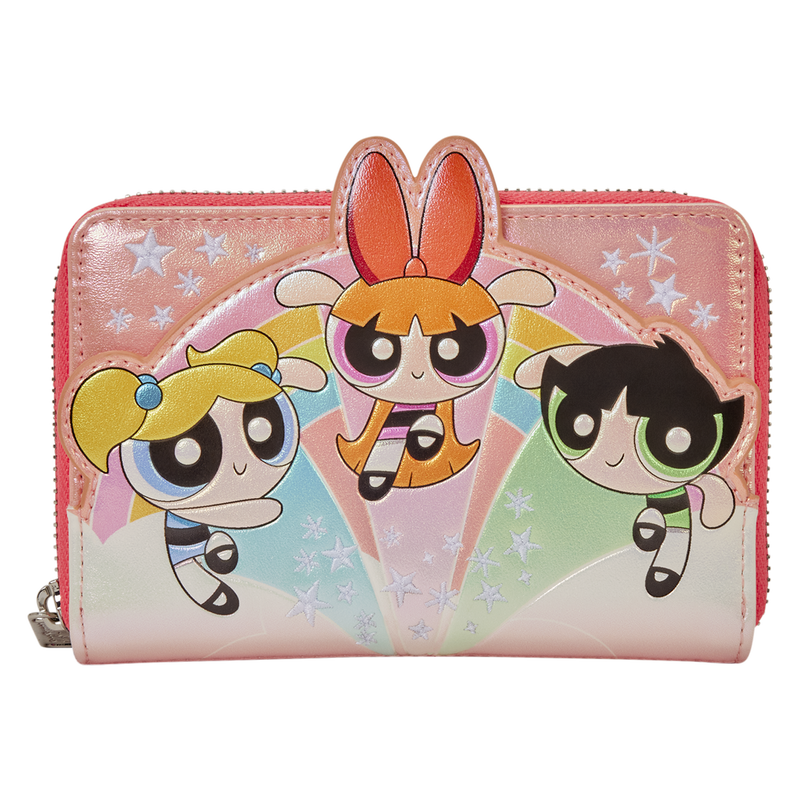 The Powerpuff Girls Exclusive Pearlescent Zip Around Wallet, , hi-res view 1