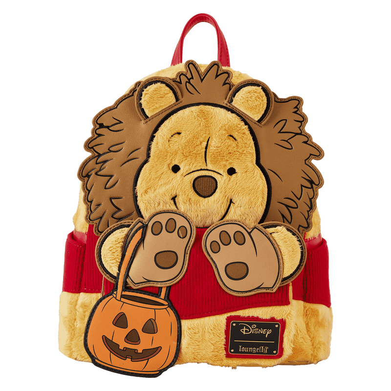 Winnie the Pooh Halloween Costume Plush Cosplay Mini Backpack, , hi-res view 1