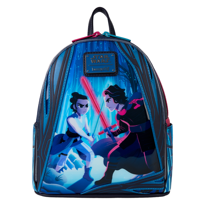 Star Wars: The Force Awakens Rey & Kylo Ren Light Up Mini Backpack, , hi-res view 1