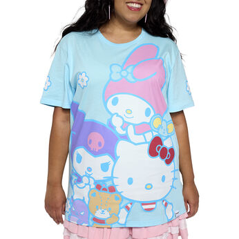 Sanrio Hello Kitty & Friends Unisex Tee, Image 1
