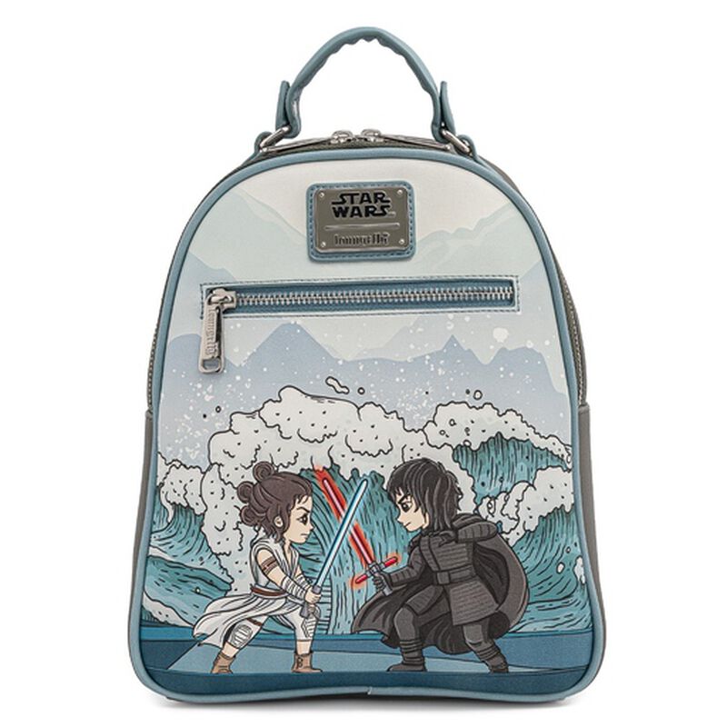 Star Wars Kylo Ren and Rey Scene Mini Backpack, , hi-res view 1