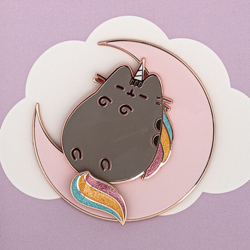 Pusheen Collector Box Swinging Enamel Pin, , hi-res view 4