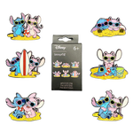 Stitch And Angel Beach Scene Blind Box Pin, , hi-res view 1
