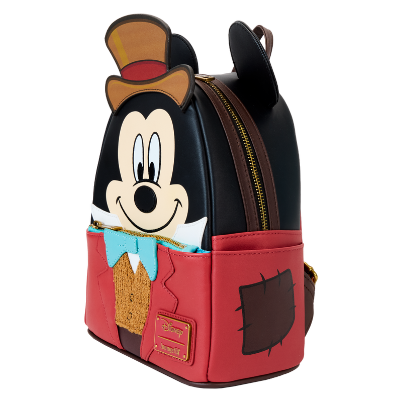 Limited Edition Mickey Mouse Christmas Carol Bob Cratchit Cosplay Mini Backpack, , hi-res view 3