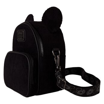 Mickey Mouse Classic Corduroy Convertible Mini Backpack & Crossbody Bag, Image 2
