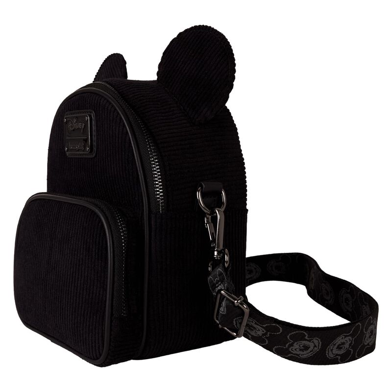 Mickey Mouse Classic Corduroy Convertible Mini Backpack & Crossbody Bag, , hi-res view 2
