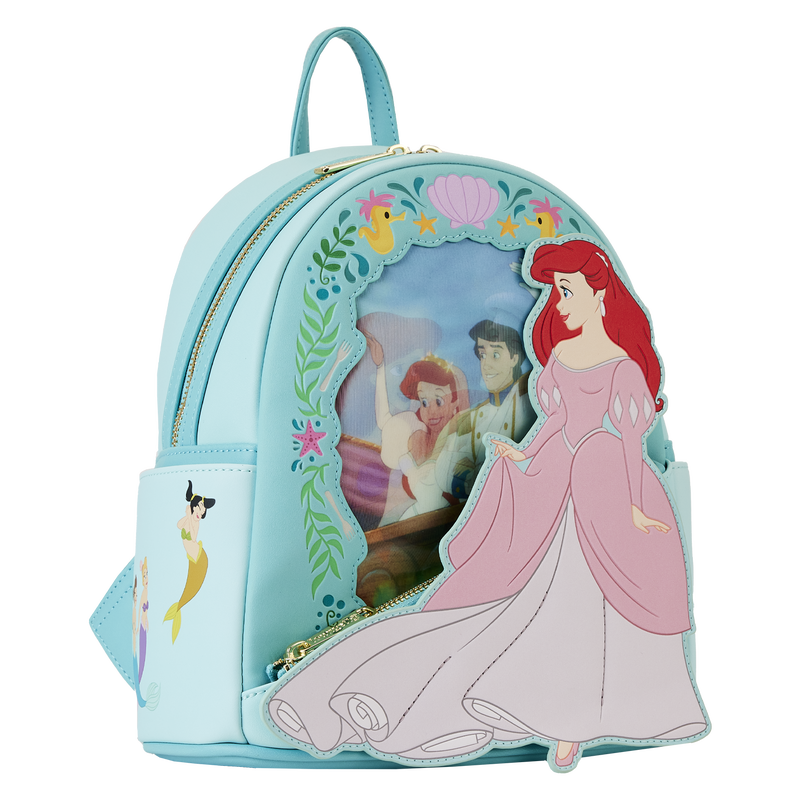 Buy The Little Mermaid Princess Series Lenticular Mini Backpack at Loungefly .