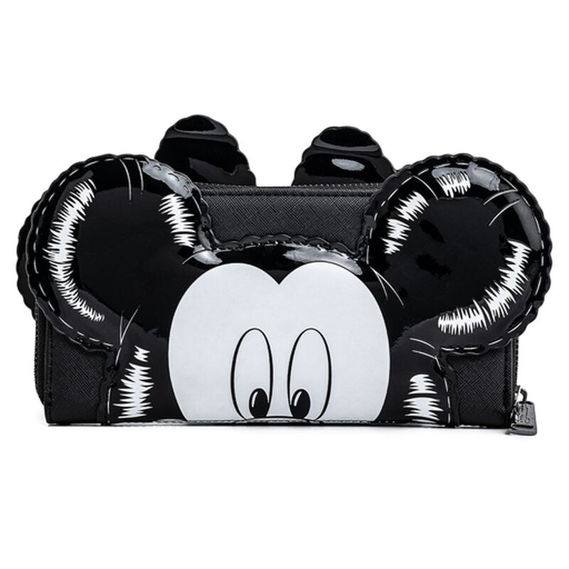 Disney Mickey & Minnie Mouse Balloon Cosplay Zip Around Wallet, , hi-res view 4