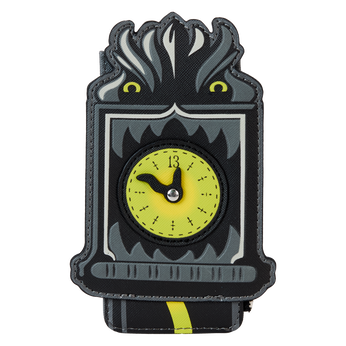 The Haunted Mansion Welcome Foolish Mortals Clock Glow Large Card Holder, Image 1