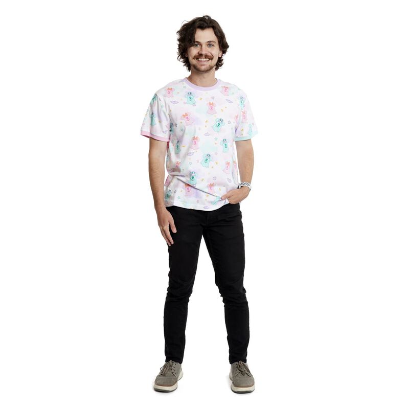 Mickey and Minnie Mouse Pastel Ghost Unisex Tee, , hi-res view 7