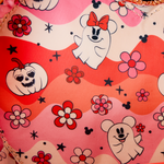 Mickey & Minnie Floral Ghost Figural Heart Glow Crossbody Bag, , hi-res view 8