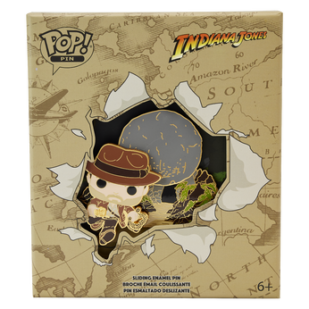 Loungefly Pop! Indiana Jones Raiders of the Lost Ark Sliding Pin, Image 1