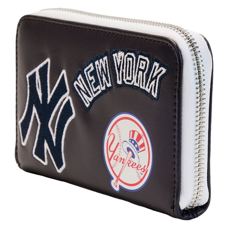 MLB NY Yankees Patches Zip Around Wallet, , hi-res view 3