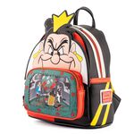 Alice in Wonderland Queen of Hearts Villains Scene Mini Backpack, , hi-res view 3