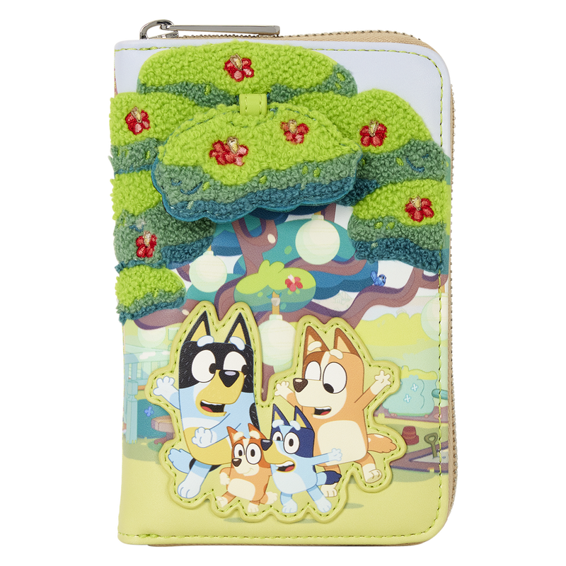 Bluey's Backyard Zip-Around Wallet, , hi-res view 1