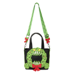 The Nightmare Before Christmas Man-Eating Wreath Glow Mini Tote Crossbody Bag, , hi-res view 6