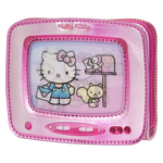 Sanrio Exclusive Hello Kitty Vintage TV Lenticular Zip Around Wallet, , hi-res view 1
